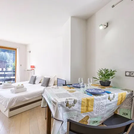 Appartement Le Bellevue 04 Argentiere Village Walk To Lifts & Pool - Happy